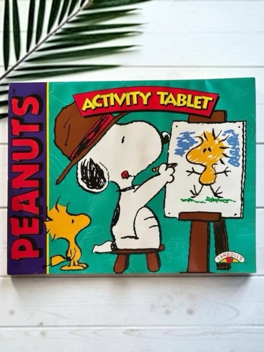 Vintage 1997 Peanuts Activity Tablet - Unused Pages - Snoopy & Woodstock